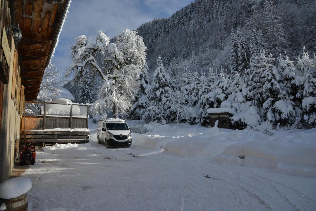 Appartement Dans Chalet 5 Chambres 130 M2 Centre Village Montriond Exterior foto